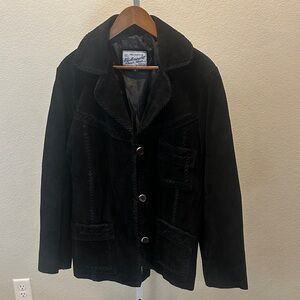 Rockmount Black Suede Women's Leather Jacket
